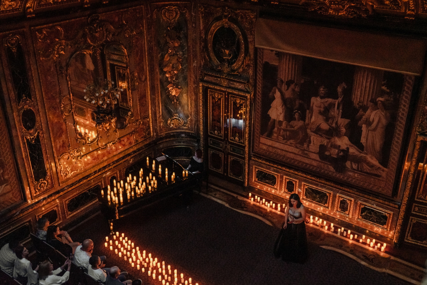 Концерт при свечах «Мировые шедевры оперы и балета» c экскурсией в особняке Половцова Концерт при свечах «Мировые шедевры оперы и балета» в особняке Половцова  c экскурсией со скидкой 40%
