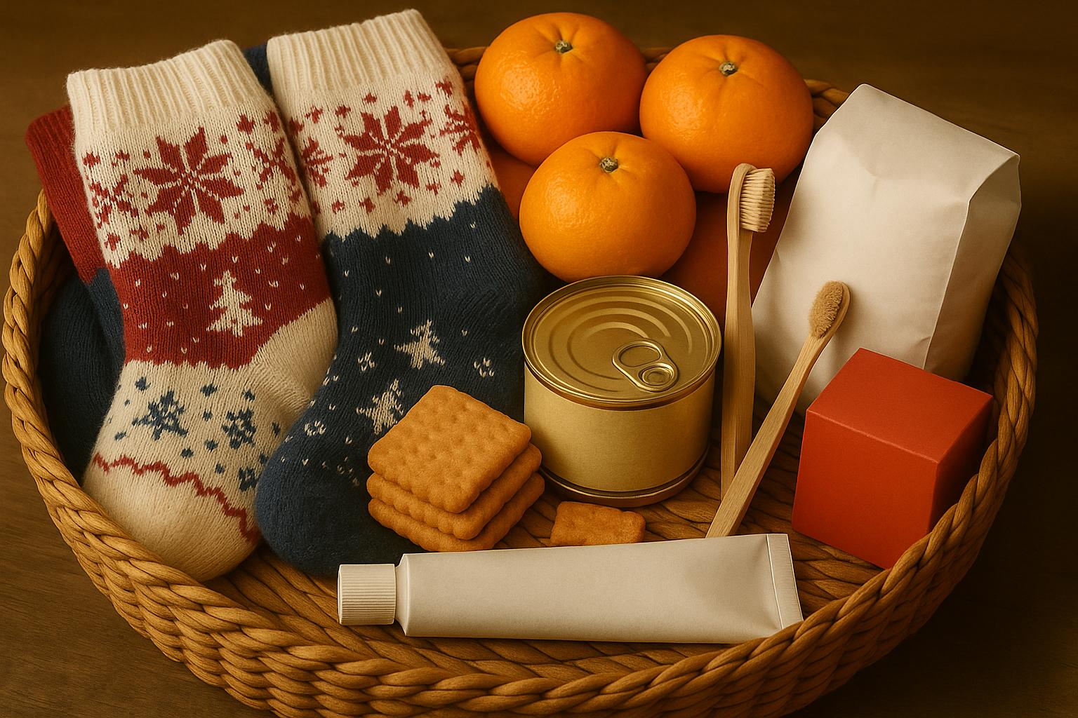 «Ночлежка» запустила новогоднюю акцию «Мандаринка и тушёнка»