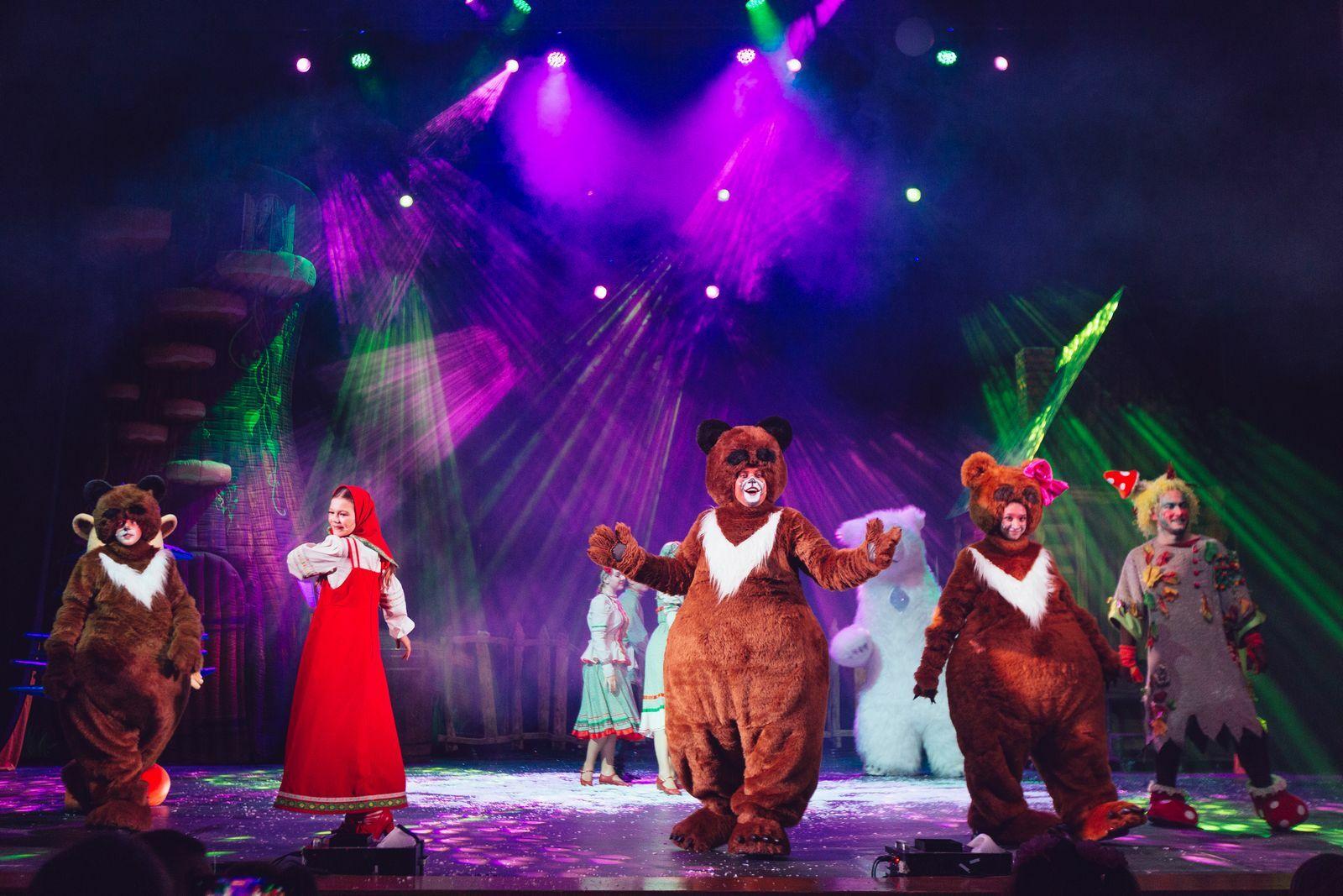 Цирковая сказка «Приключения Маши и Медведя» в КЦ «Москворечье» со скидкой 30%