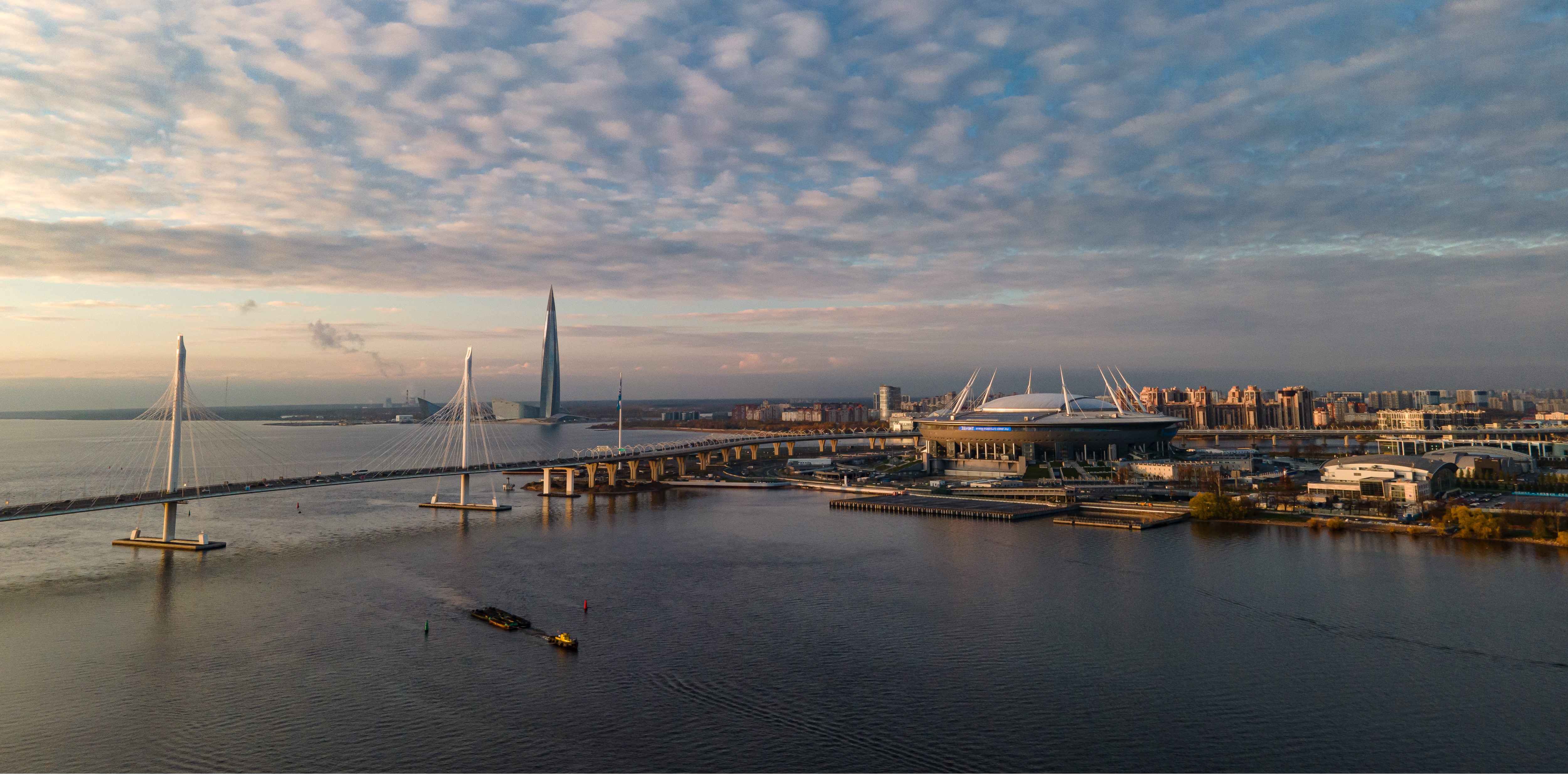 Аудиоэкскурсия по району вокруг Лахта Центра