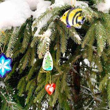 Мастер-класс по росписи новогодней игрушки со скидкой 25%