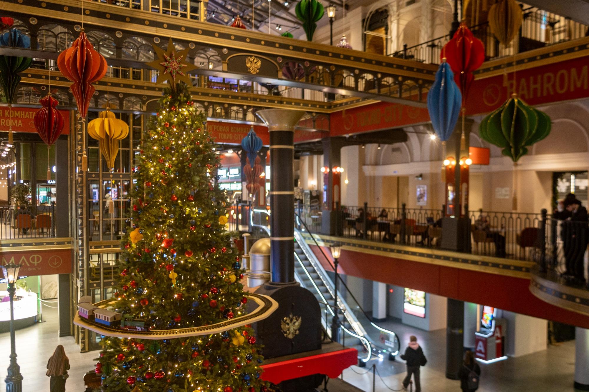 Новогодние программы в Севкабеле, Новой Голландии, Вокзал 1853