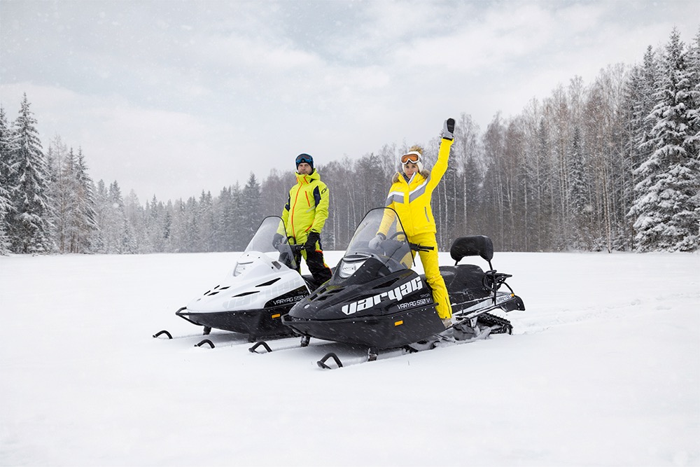 Катание на снегоходах в Ленинградской области со скидкой до 21%