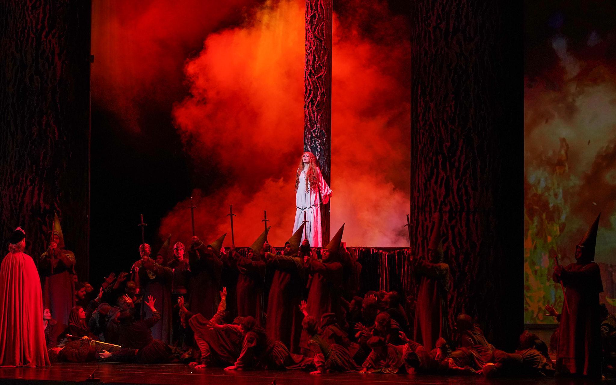 Опера «Орлеанская дева» на Новой сцене Мариинского театра