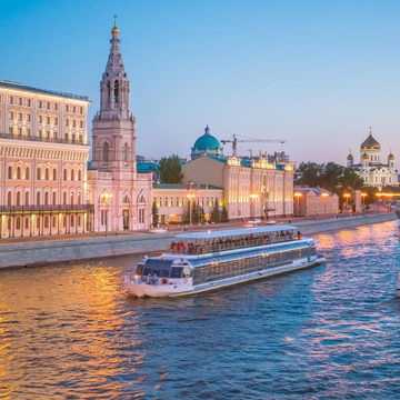 Экскурсия «Большое речное путешествие по Москве-реке» от Киевского вокзала со скидкой 50%