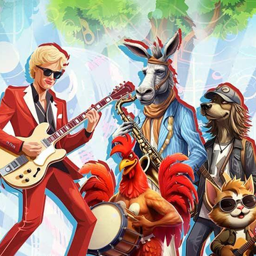 Цирковой мюзикл «Бременские музыканты. Загадка Трубадура» в «Цирке Чудес» на Речном со скидкой 20%