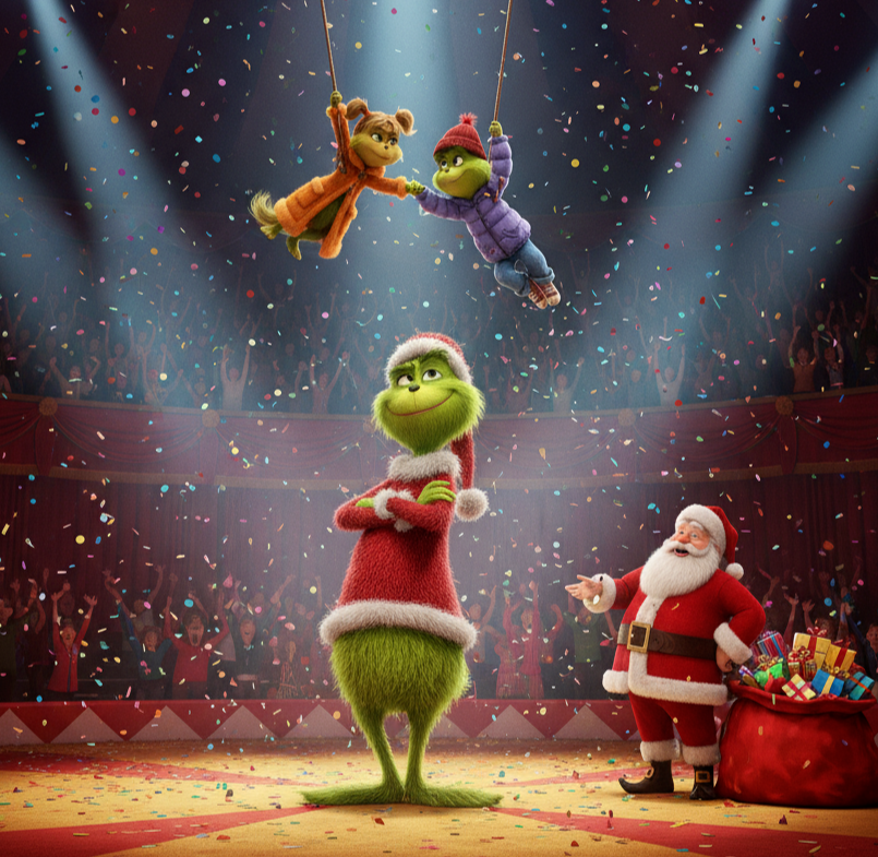 Цирковое шоу «Гринч» в Московском Цирковое шоу «Гринч» со скидкой 20%