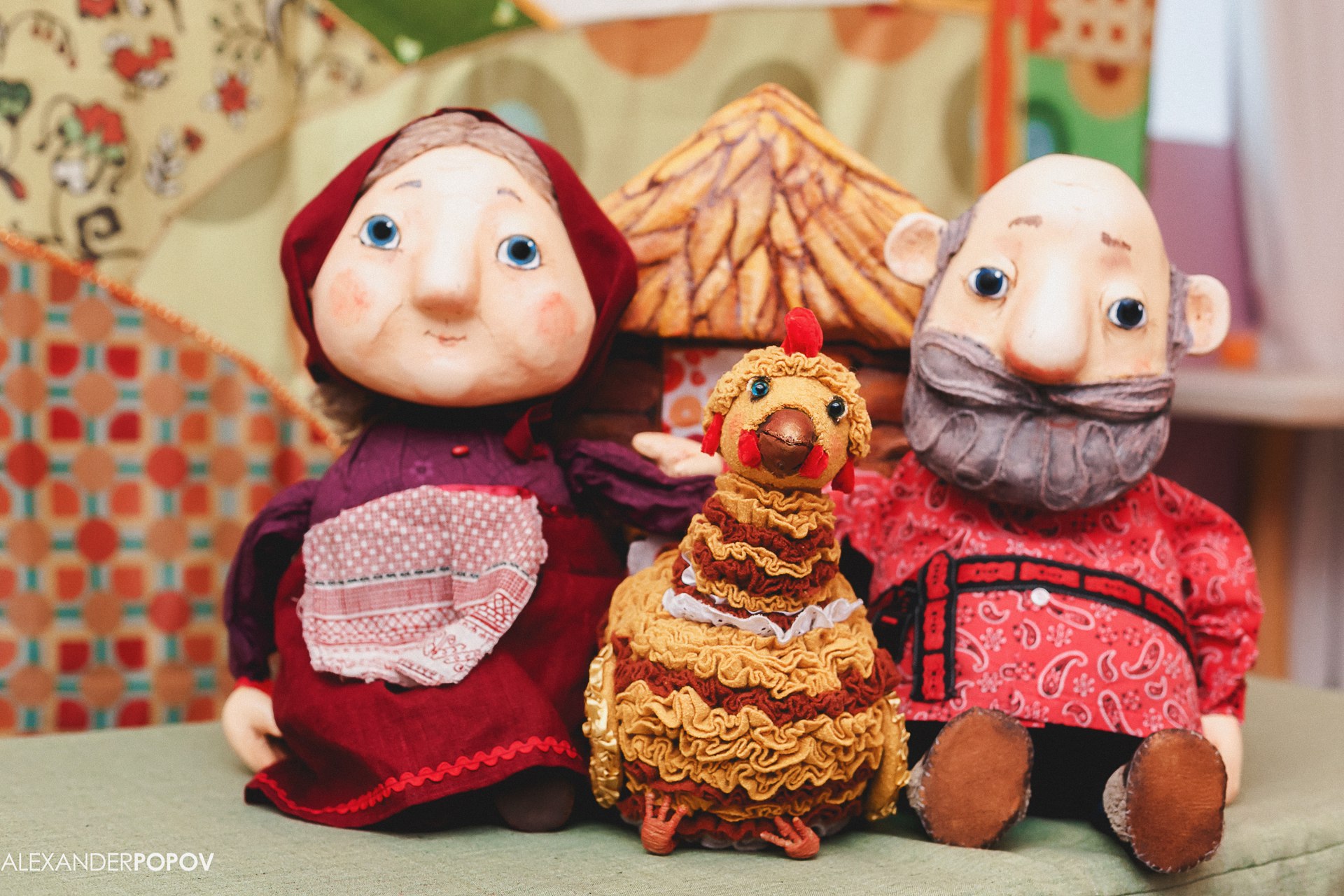 Кукольный спектакль «Курочка Ряба»