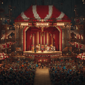 Новогоднее «Minecraft шоу» от «Цирке Чудес» Новогоднее «Minecraft шоу» от «Цирке Чудес» со скидкой 20%