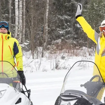 Катание на снегоходах в Ленинградской области со скидкой до 21%